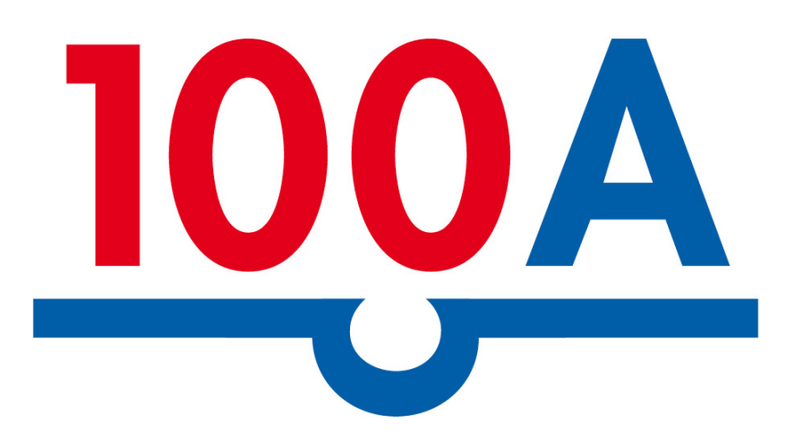 Logo projektu 100 let Anglistiky, FF UK, 2012