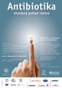 Plakát k výstavě Antibiotika – ohrožený poklad lidstva, Světová zdravotnická organizace, 2011