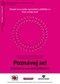 Plakát k výstavě Poznávej se!, Středočeské muzeum v Roztokách u Prahy, 2014