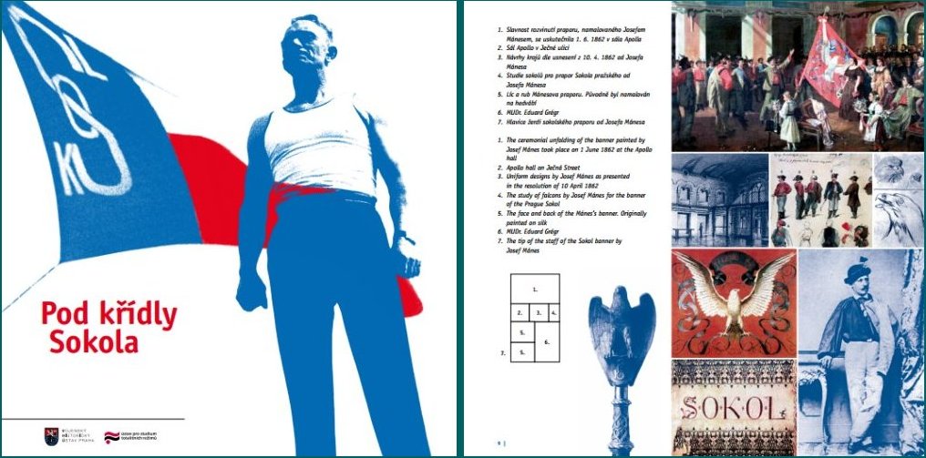 <strong>Pod křídly Sokola </strong>, katalog ke stejnojmenné výstavě